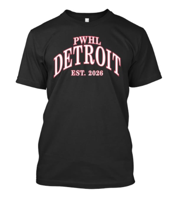 Adult PWHL Detroit EST 2026 Sportiqe Biltmore T-Shirt