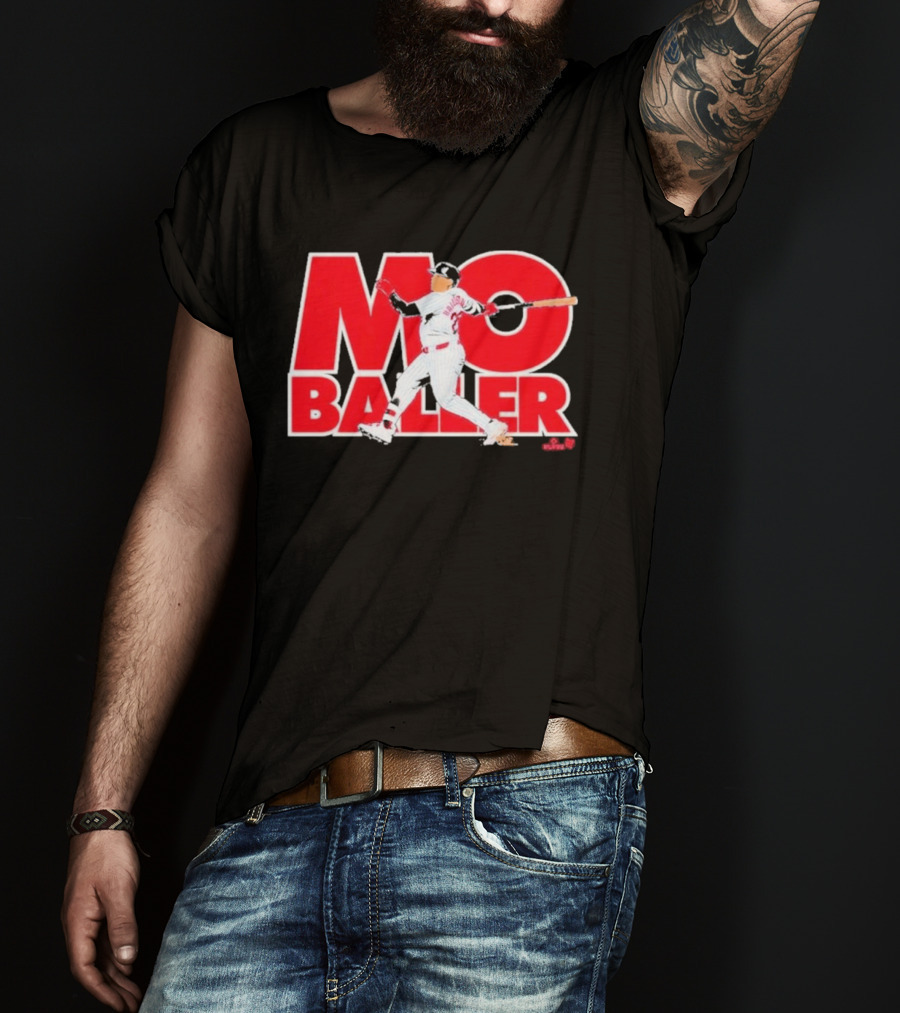 Moises Ballesteros Mo Baller Baseball Athlete Action T-Shirt