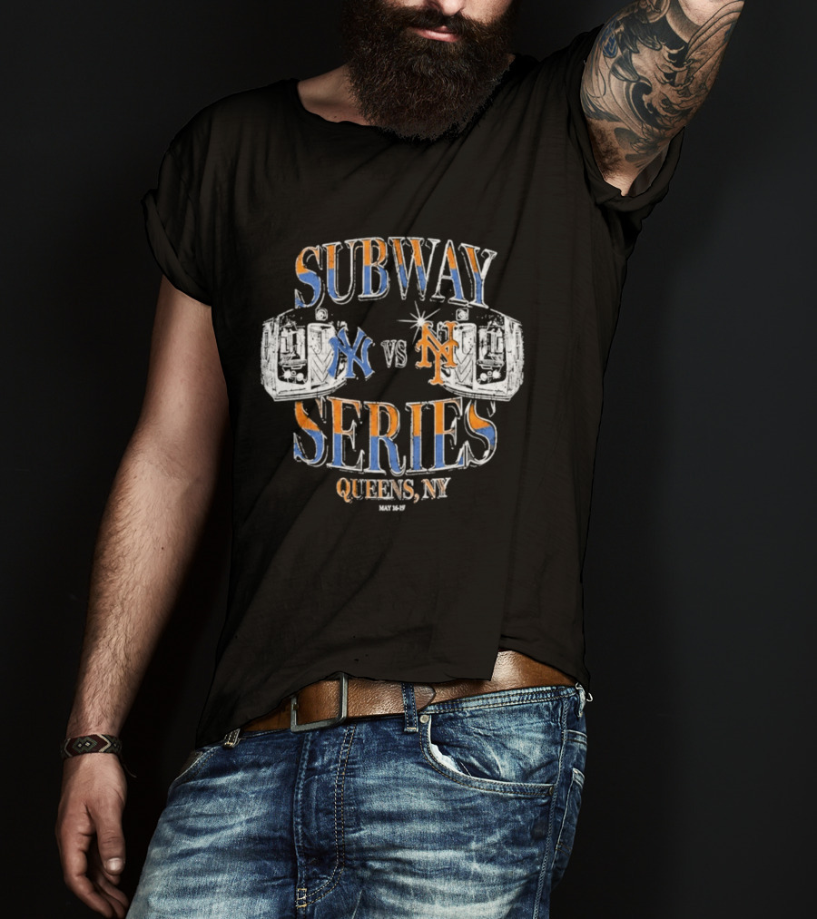 New York Yankees Vs New York Mets 2026 Subway Series Queens NY Giveaway 00 T-Shirt