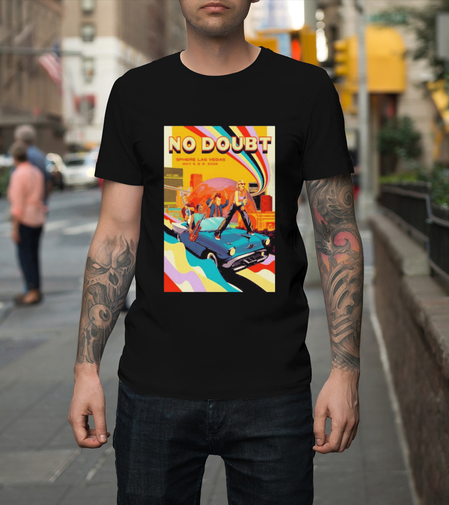 No Doubt Sphere Las Vegas May 6 9 2026 Vintage Road Trip Concert T-Shirt