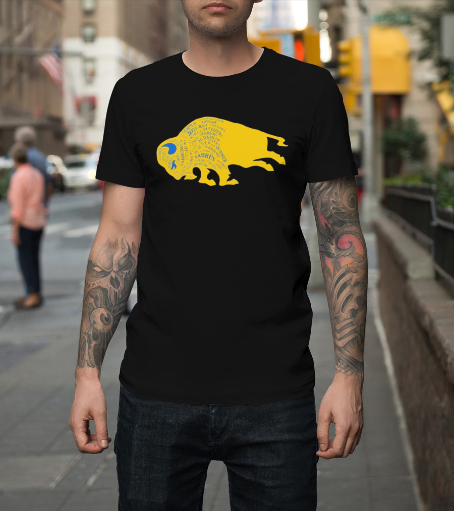 Buffalo Sabres Tage Thompson Rasmus Dahlin Alex Tuch Hockey 2023 Team Players T-Shirt