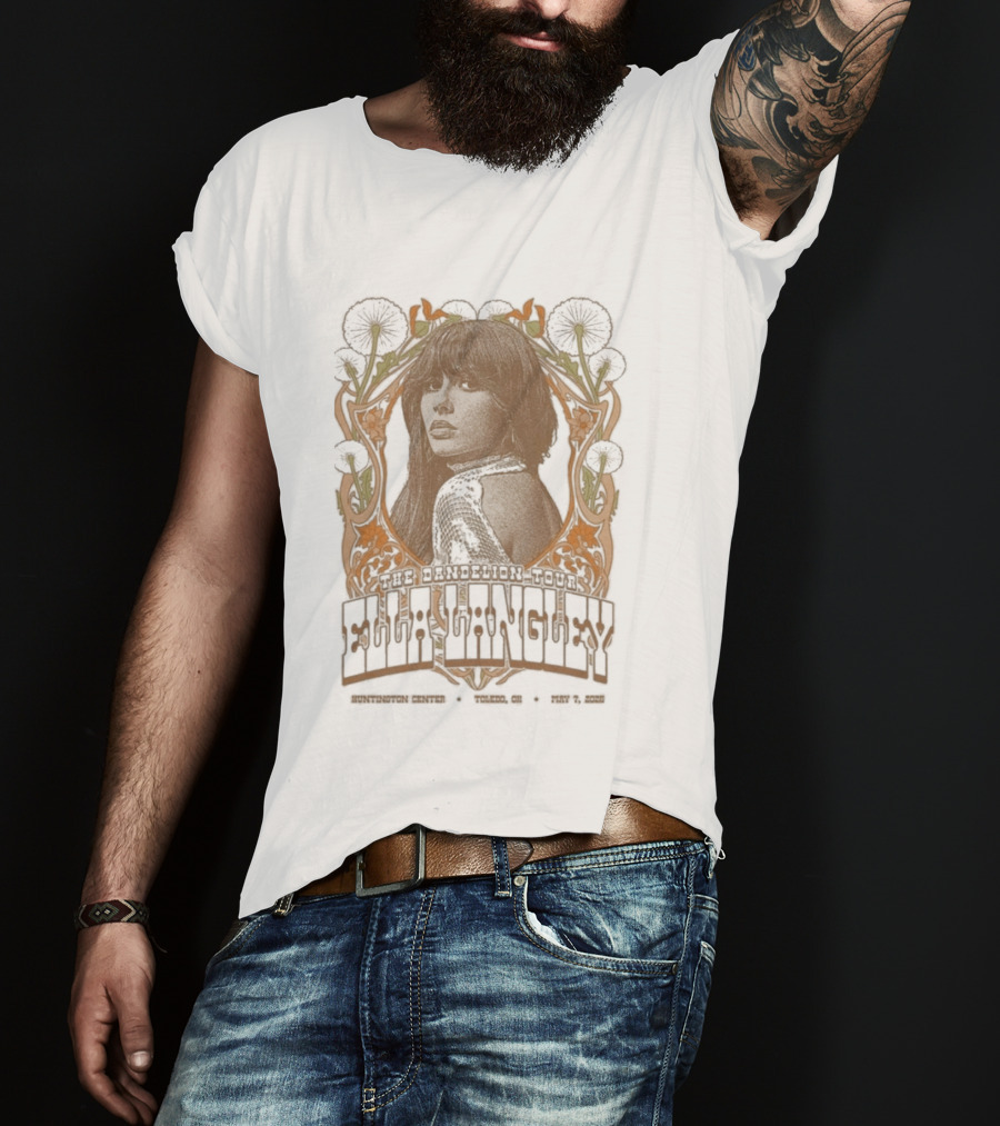 Ella Langley May 7 2026 Toledo OH Event Botanical Frame T-Shirt