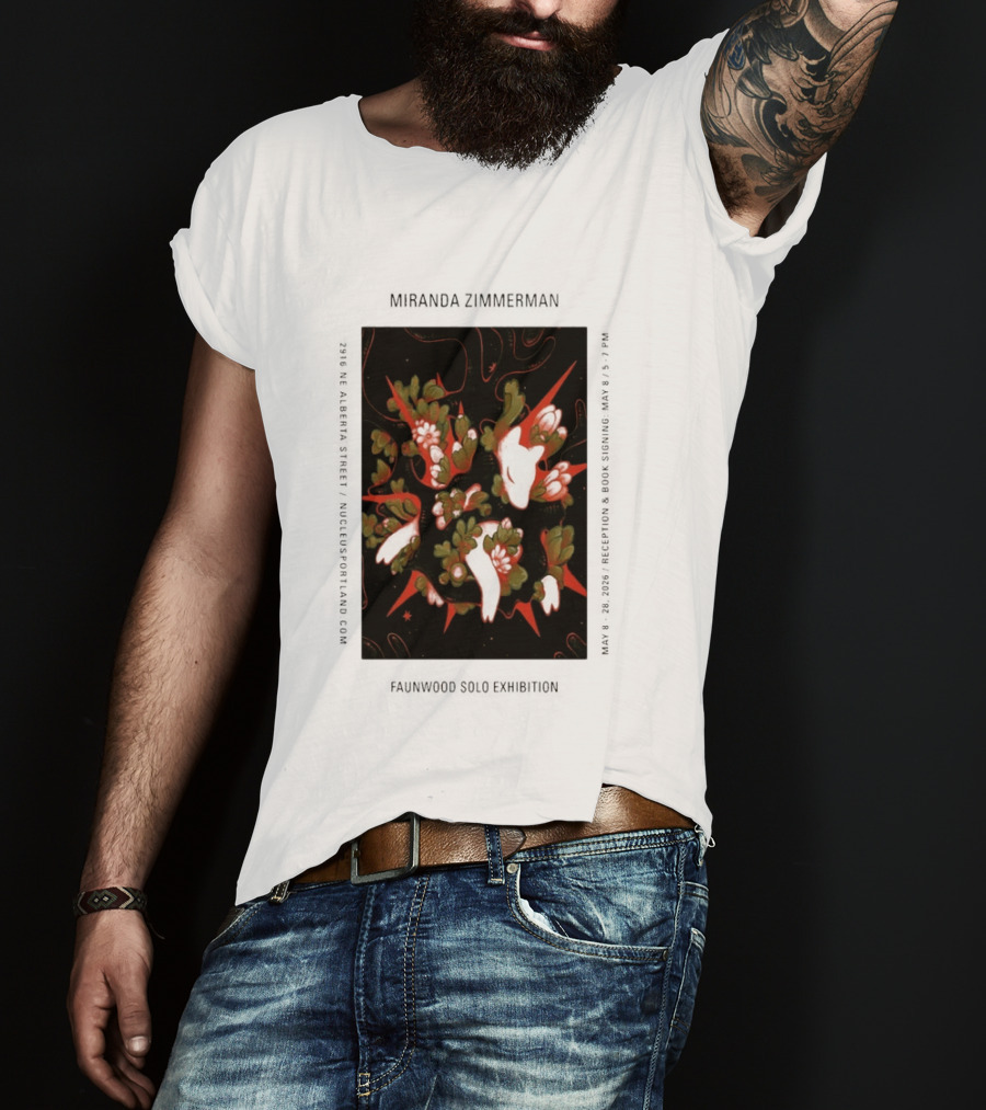 Miranda Zimmerman Bayne Nucleus Portland May 8 2026 Tour Edition T-Shirt