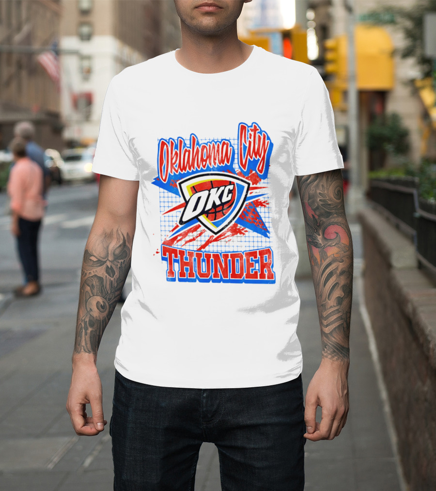 Oklahoma City Thunder OKC Vintage Hardwood Classics Vibe 2026 T-Shirt