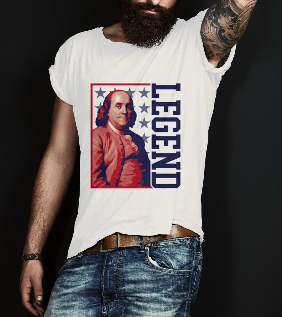 Legend Benjamin Franklin Stars T-Shirt