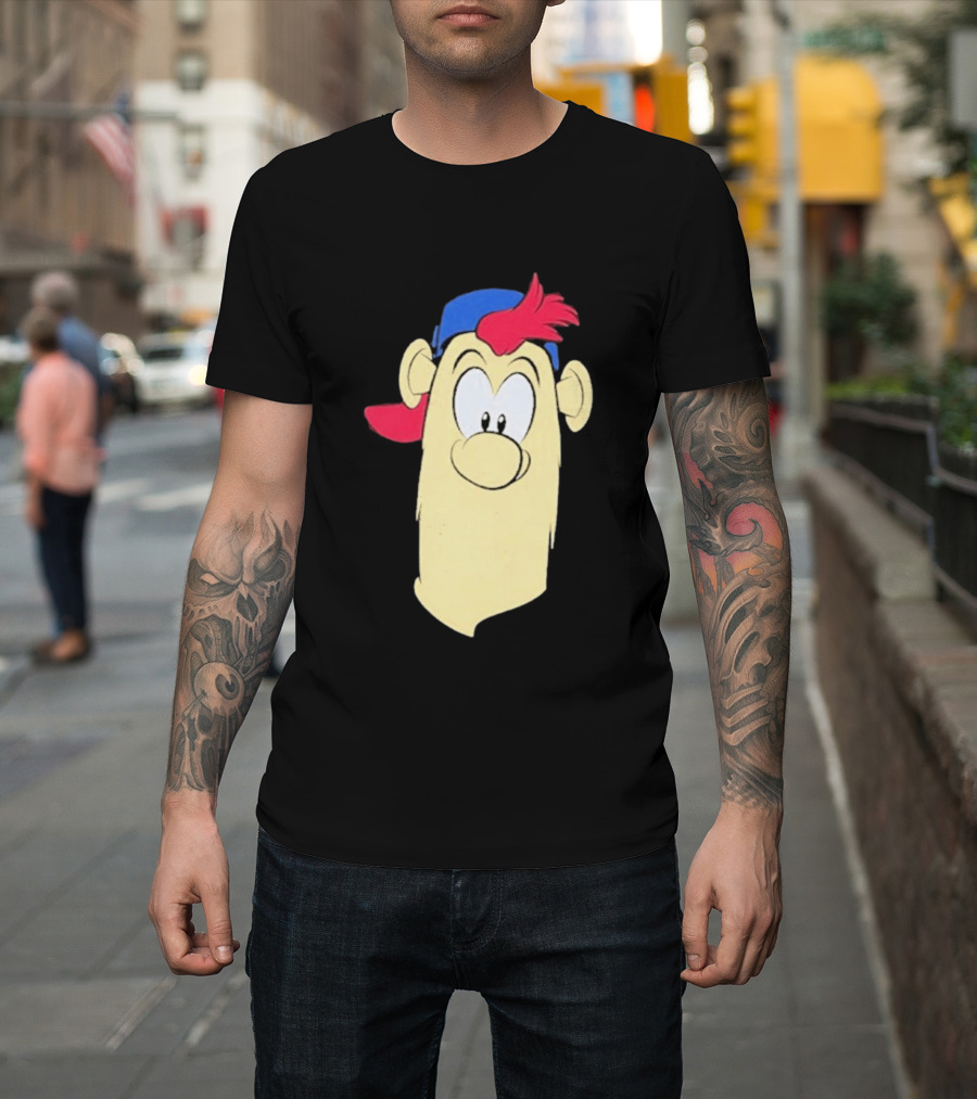 Atlanta Braves Blooper Character Face T-Shirt