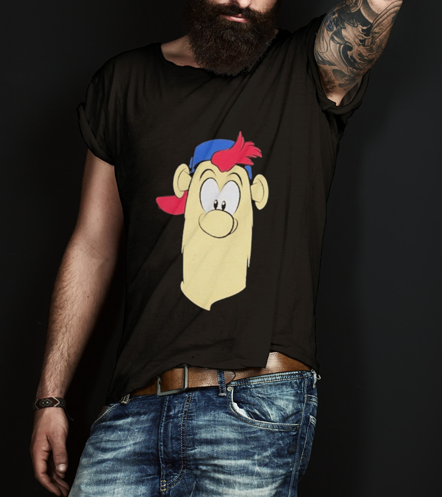 Atlanta Braves Blooper Character Face T-Shirt