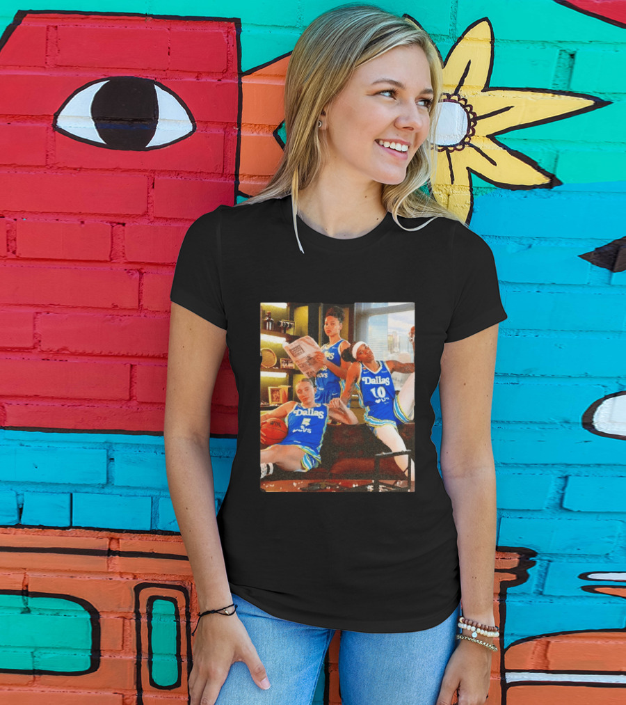 Dallas Wings 2026 Azzi Fudd Paige Bueckers Aziaha James Basketball Photo T-Shirt