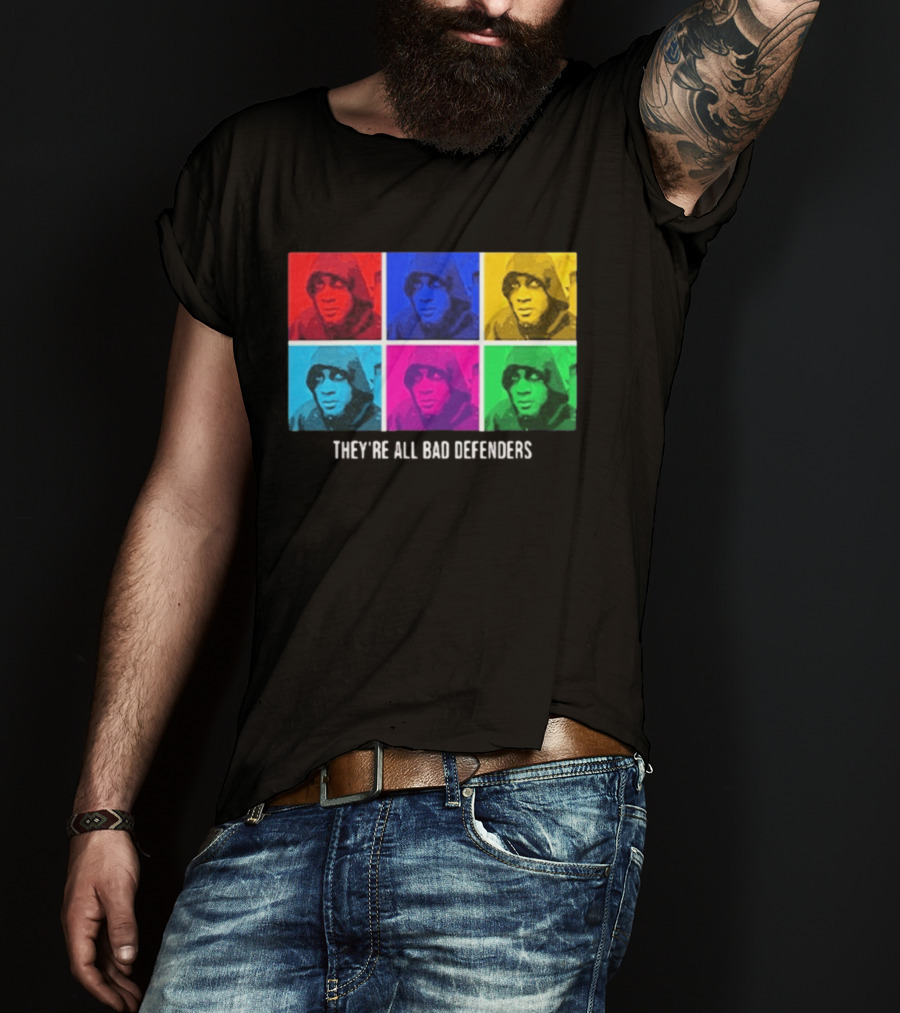 Jaden McDaniels Pop Art Style They're All Bad Defenders T-Shirt
