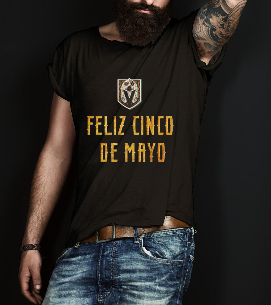 Vegas Golden Knights Cinco De Mayo Celebration T-Shirt
