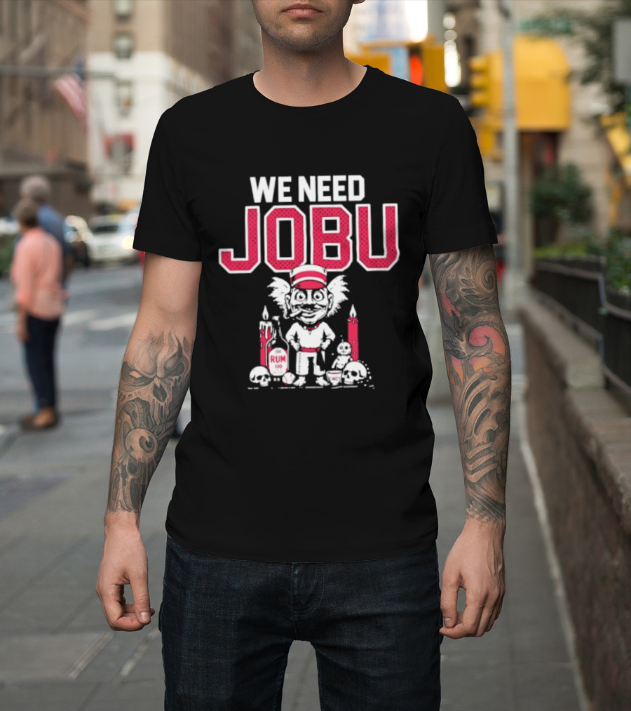 We Need Jobu Cleveland Guardians Baseball Rum Ritual T-Shirt
