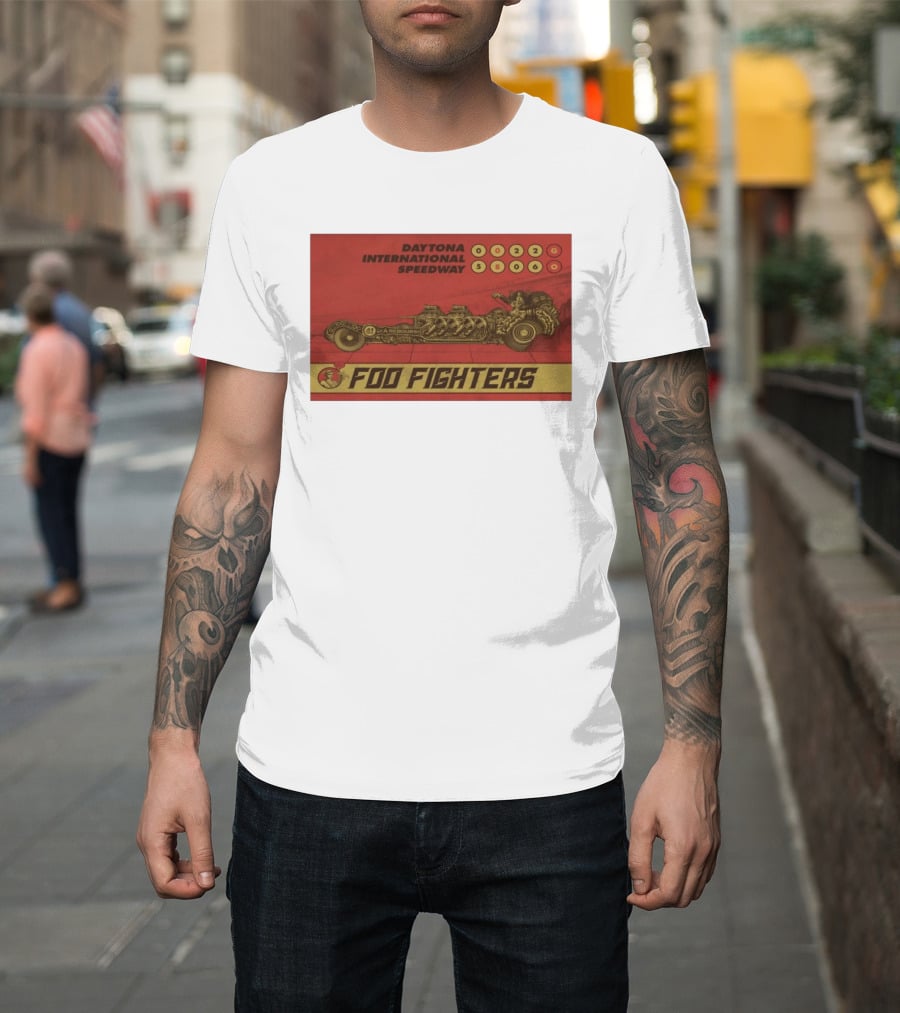 Foo Fighters Daytona International Speedway May 8 2026 Event T-Shirt