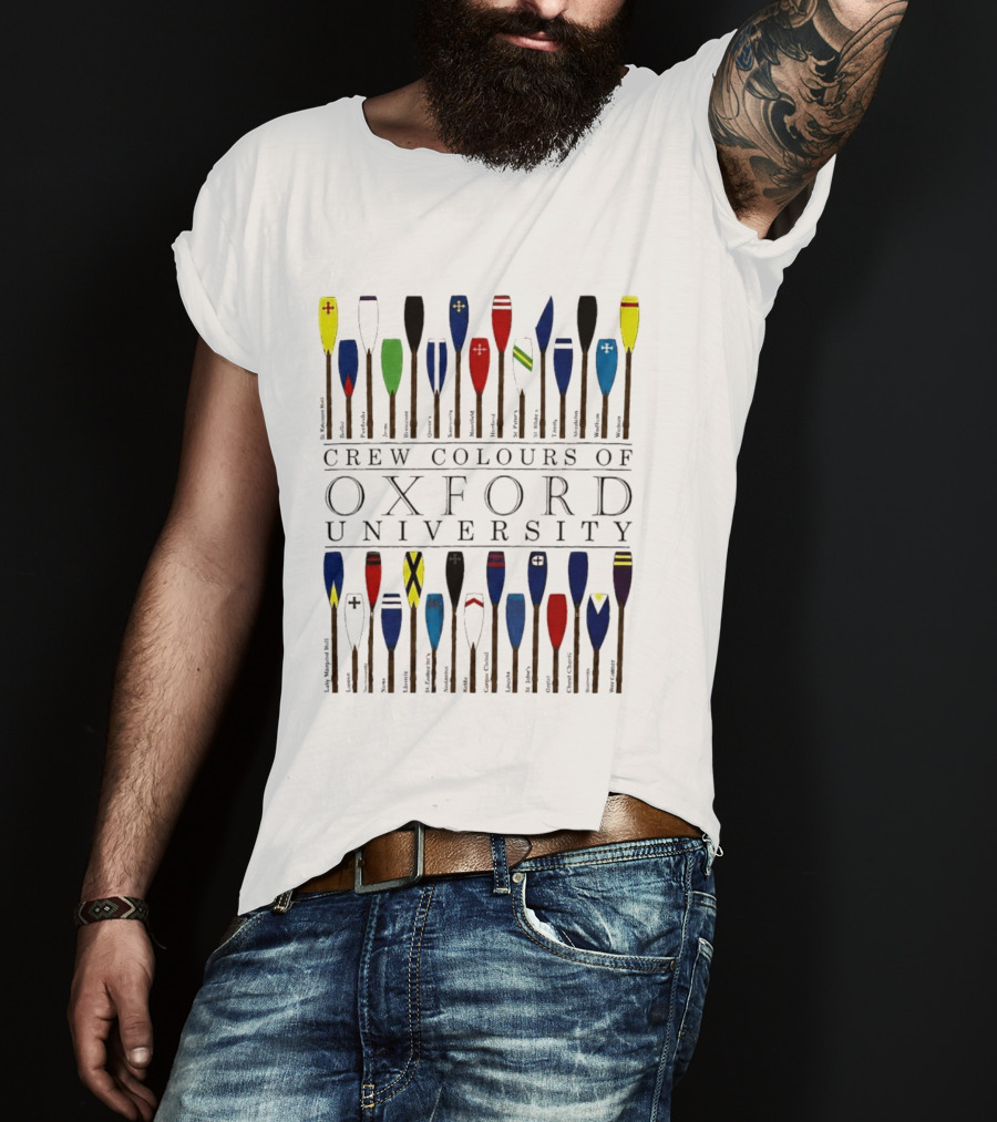 Crew Colours Oxford University Kevin Parker Wear T-Shirt