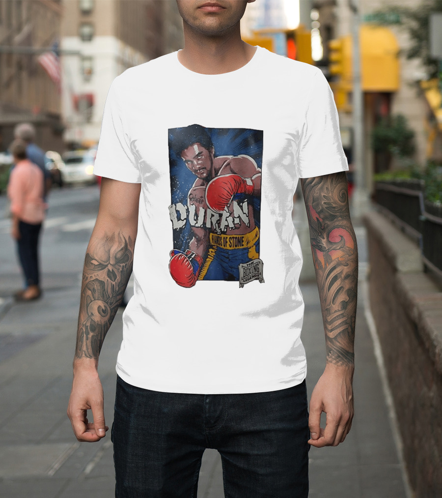 Roberto Duran Hands Of Stone The Boxing Legend T-Shirt
