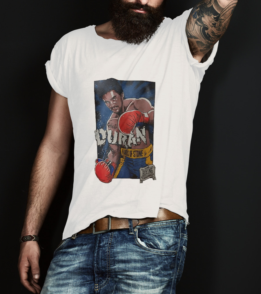 Roberto Duran Hands Of Stone The Boxing Legend T-Shirt