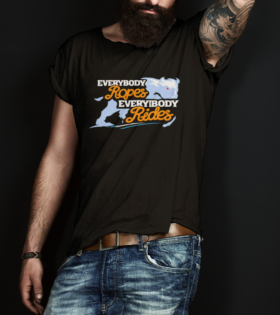Buffalo Sabres Everybody Ropes Everybody Rides T-Shirt