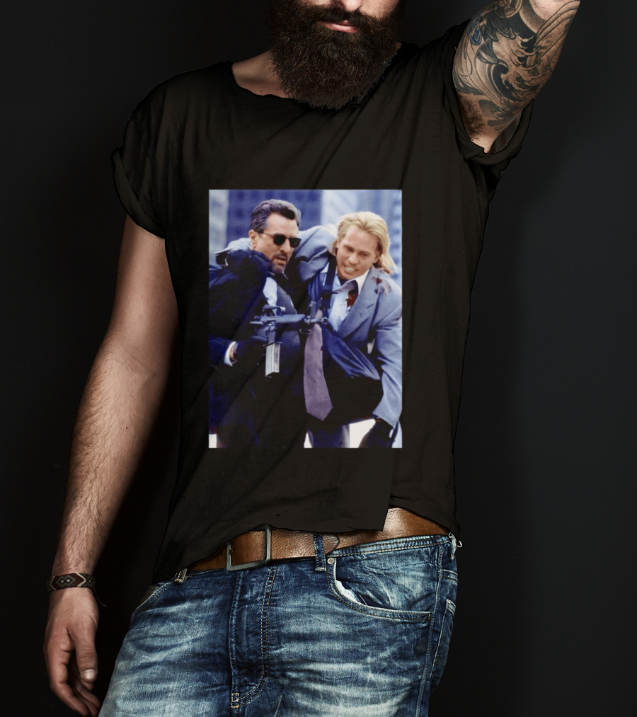 Chris Shiherlis Heat Movie Iconic Scene Cult T-Shirt