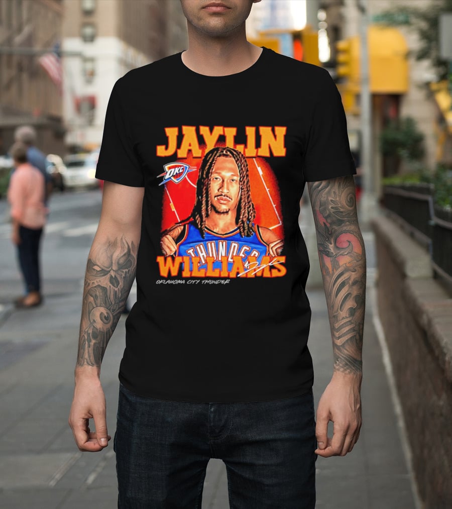 Jaylin Williams Oklahoma City Thunder Basketball T-Shirt