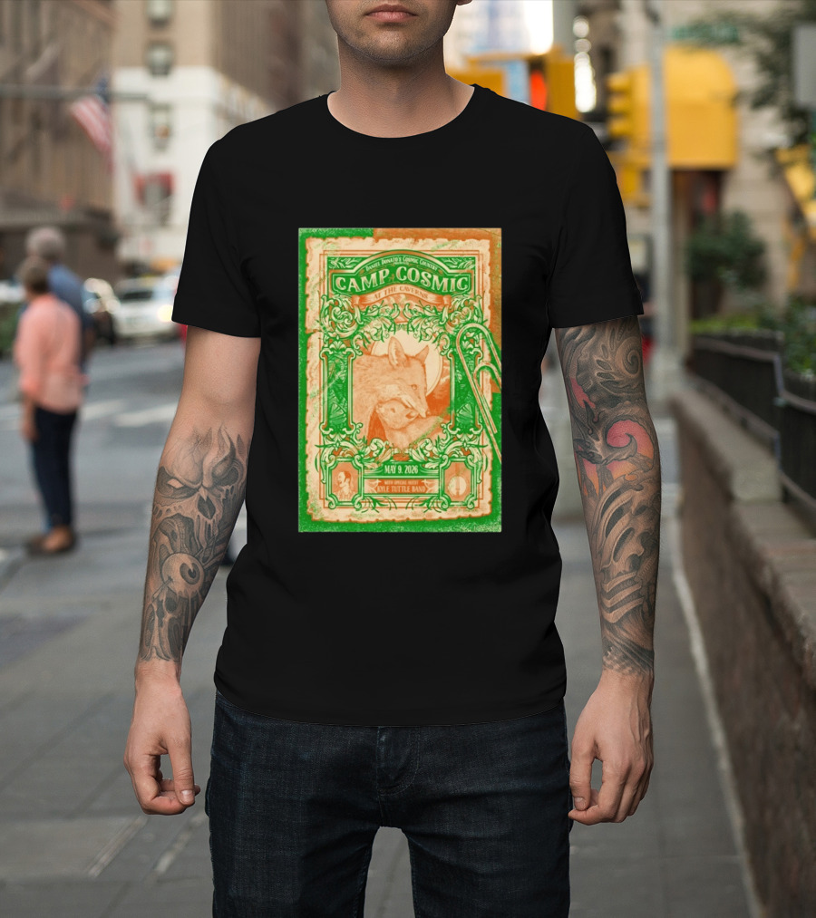 May 9 2026 Daniel Donato's Cosmic Country Camp Cosmic At The Caverns Kyle Tuttle Band Pelham TN Tour T-Shirt