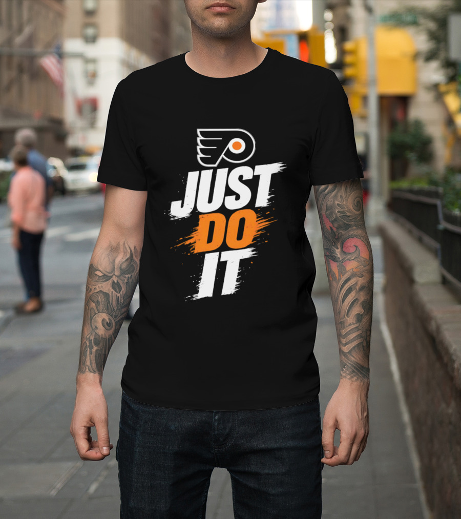 Philadelphia Flyers Just Do It NHL Team Spirit T-Shirt