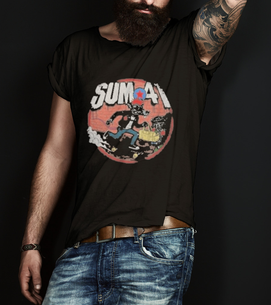 Sum 41 Rat Street Art Comic T-Shirt