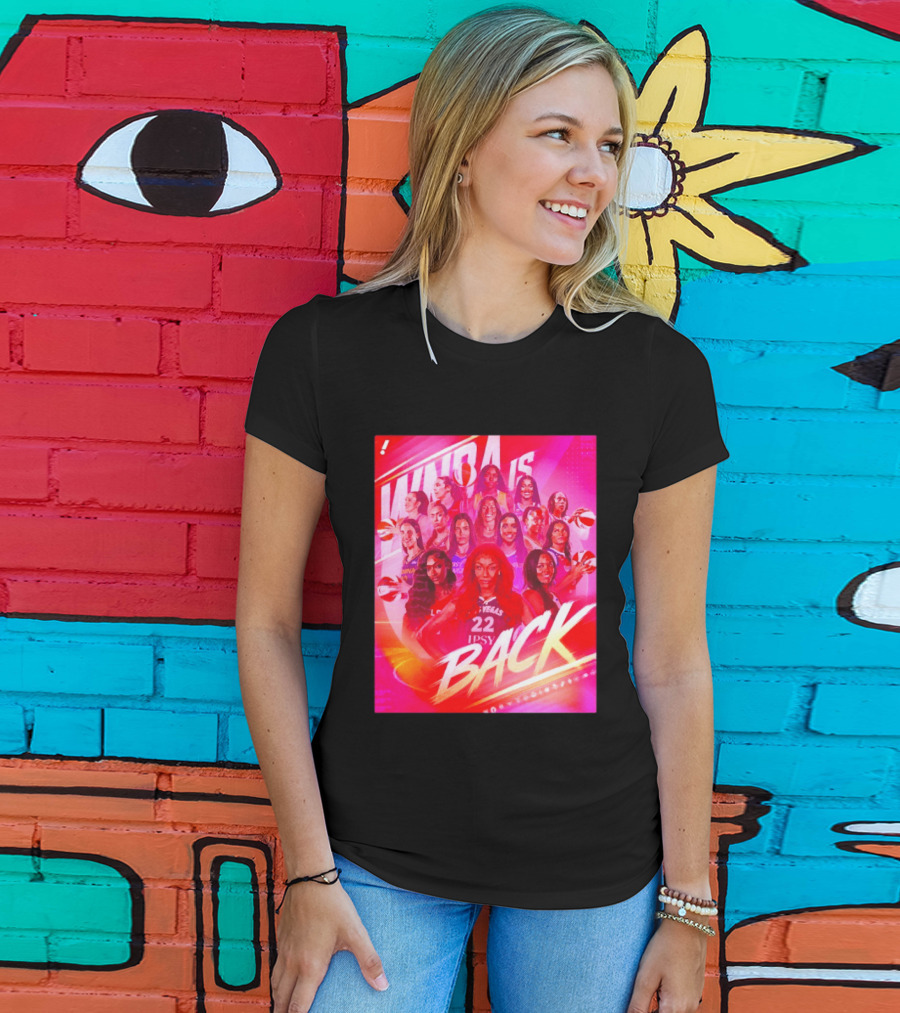 WNBA Is Back 30th Season Highlights Las Vegas Basketball Stars T-Shirt