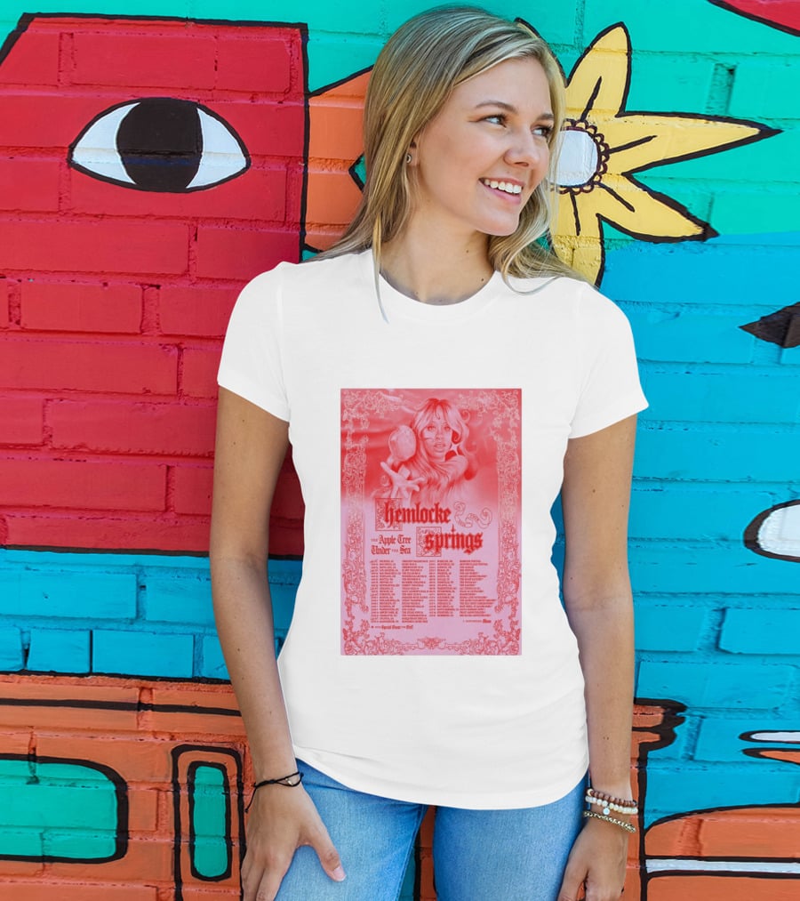 Hemlocke Springs The Apple Tree Under The Sea Tour 2026 T-Shirt