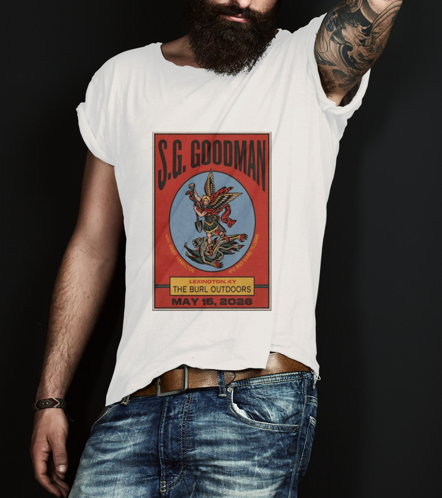 S.G. Goodman Lexington KY The Burl Outdoors May 15 2026 With Abby Hamilton And Marie TIllman T-Shirt