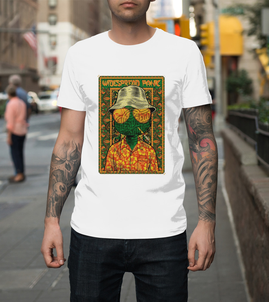Widespread Panic May 8 10 2026 Las Vegas Tour Virgin Hotels The Theater Psychedelic T-Shirt