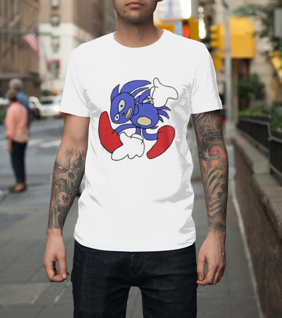 Sanic Hegehog Meme Sega T-Shirt