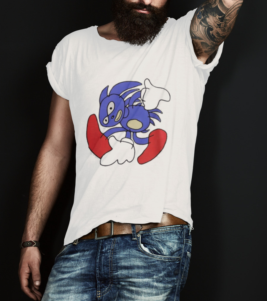 Sanic Hegehog Meme Sega T-Shirt
