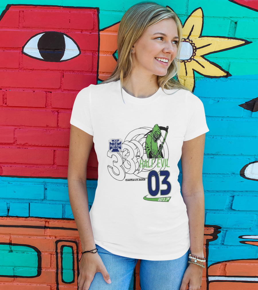 Halfevilco 333 Male Evil 03 Grim Reaper T-Shirt