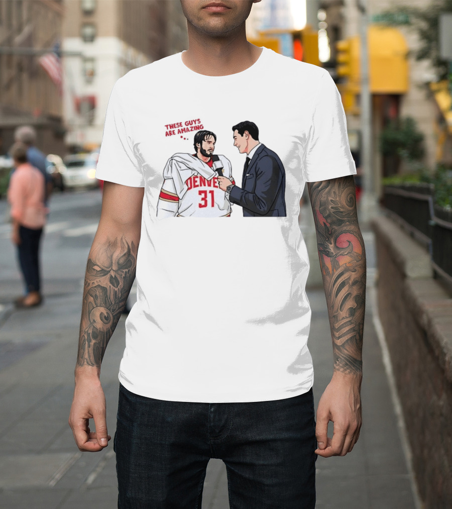 Johnny Hicks Interview Denver 31 Hockey Amazing T-Shirt