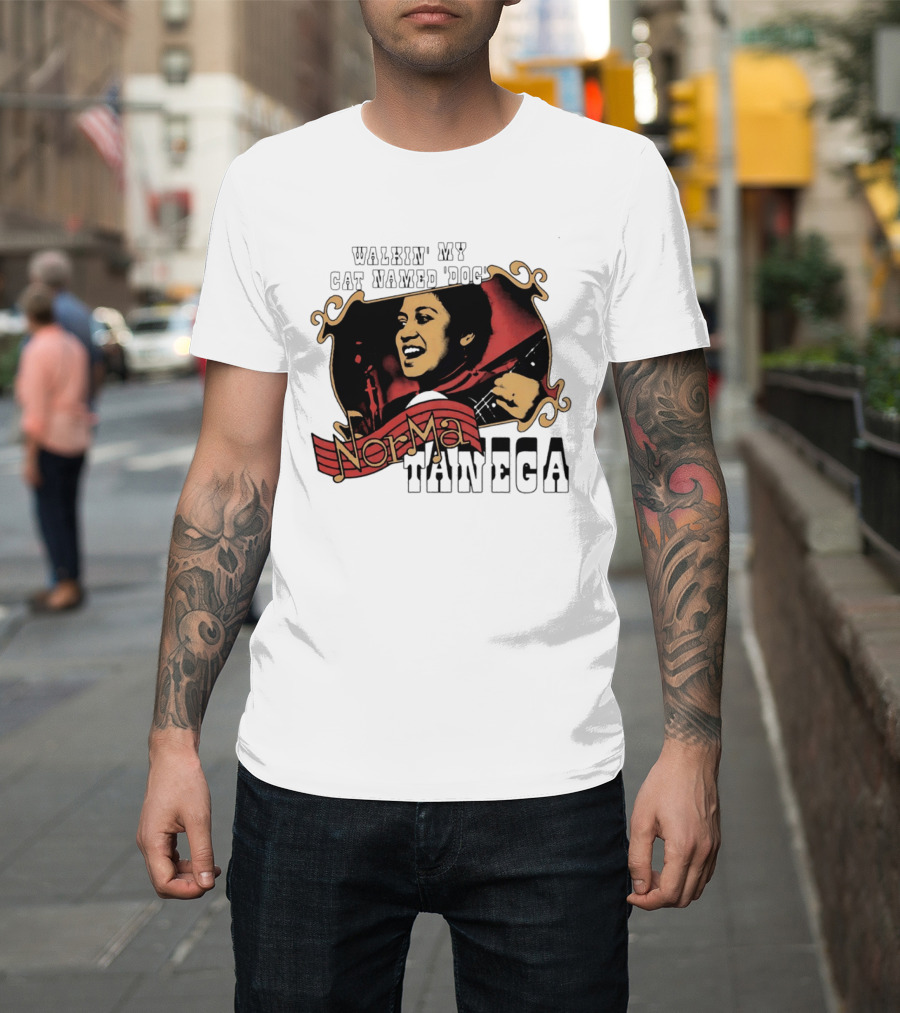 Norma Tanega Walkin' My Cat Named Dog T-Shirt