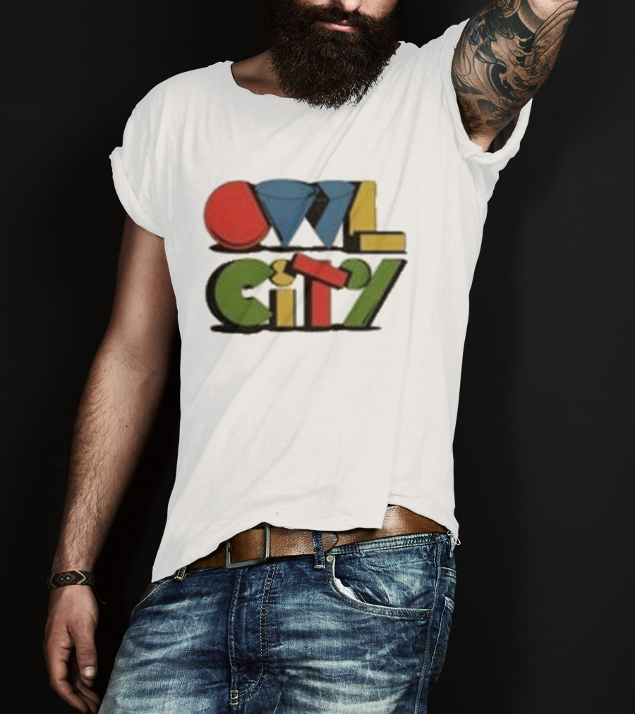 Owl City Colorful Synthpop Dreamscape T-Shirt