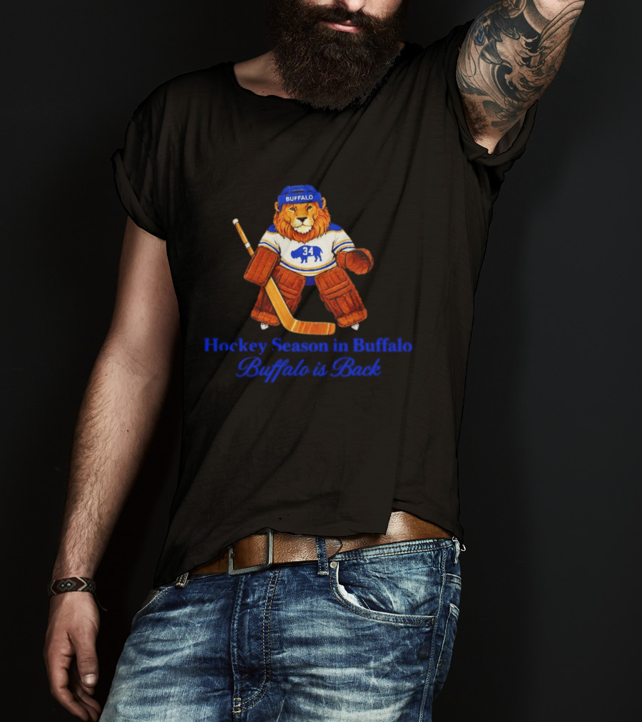 Hockey Season Buffalo Sabres Lion Alex Lyon T-Shirt