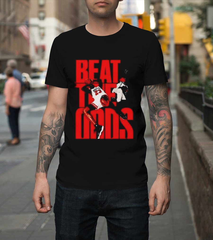 Beat The Odds Michael Jordan 23 Chicago Bulls T-Shirt