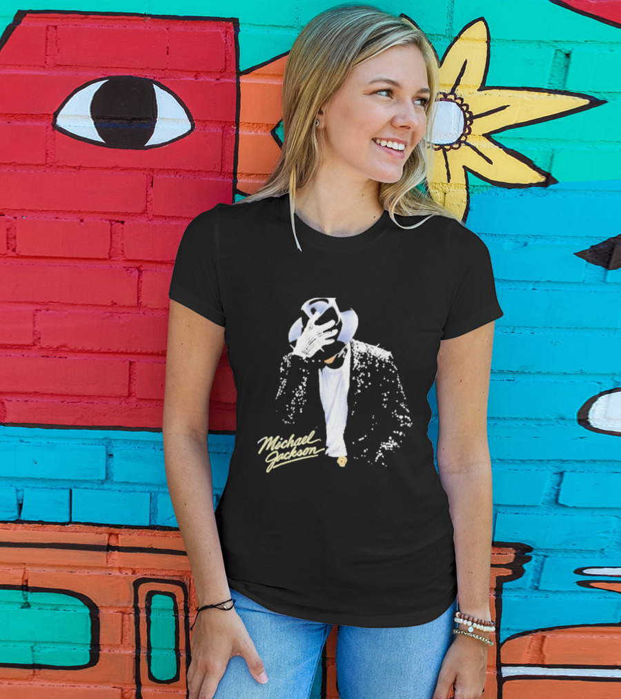 Mj Michael Jackson Iconic King Of Pop T-Shirt