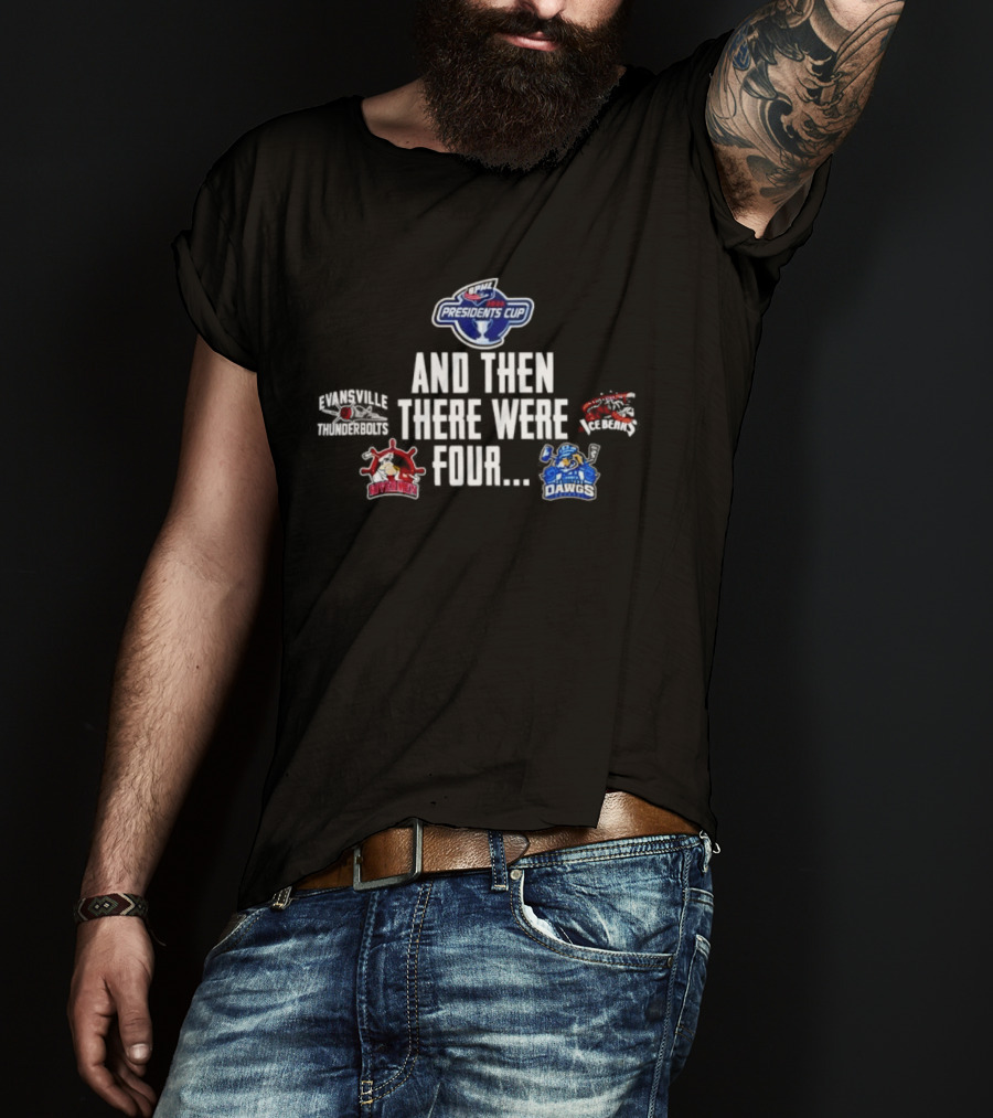 2026 SPHL President's Cup Birmingham Bulls Quad City Storm Peoria Rivermen Huntsville Havoc T-Shirt