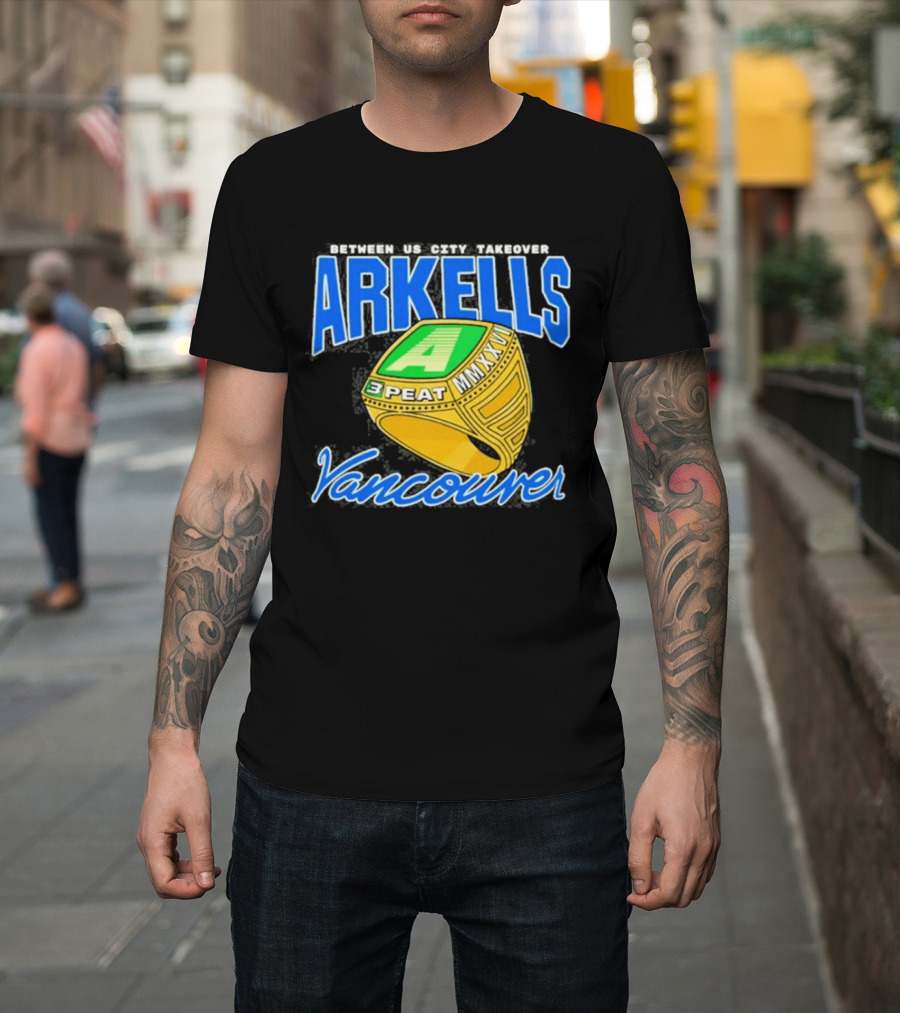 Arkells 3 Peat Mixx Vancouver Tour 2026 T-Shirt