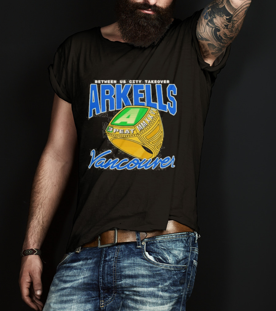 Arkells 3 Peat Mixx Vancouver Tour 2026 T-Shirt