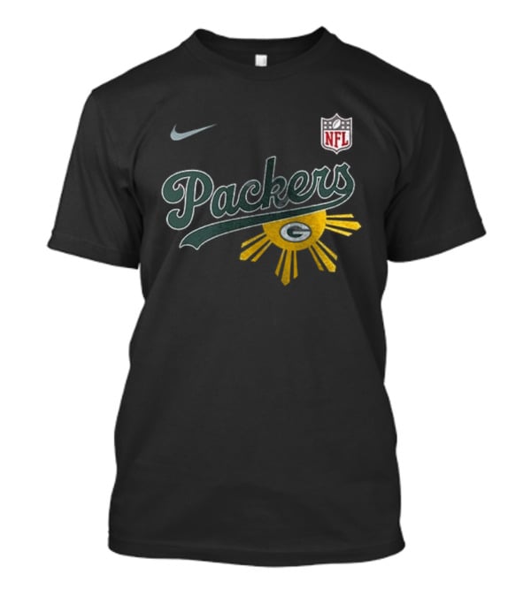 Nike NFL Green Bay Packers Filipino Sun Heritage T-Shirt