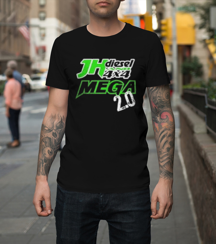 JH Diesel Mega 20 Mud Truck T-Shirt