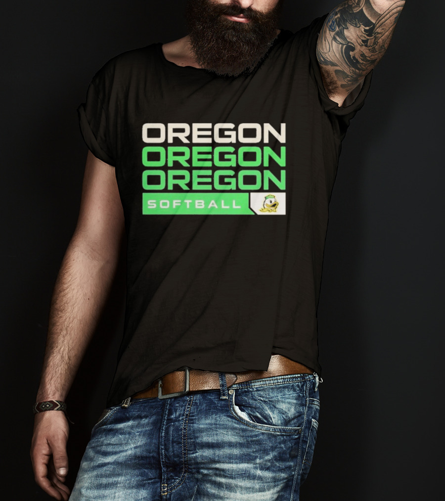 Oregon Softball Ducks 2026 Season T-Shirt