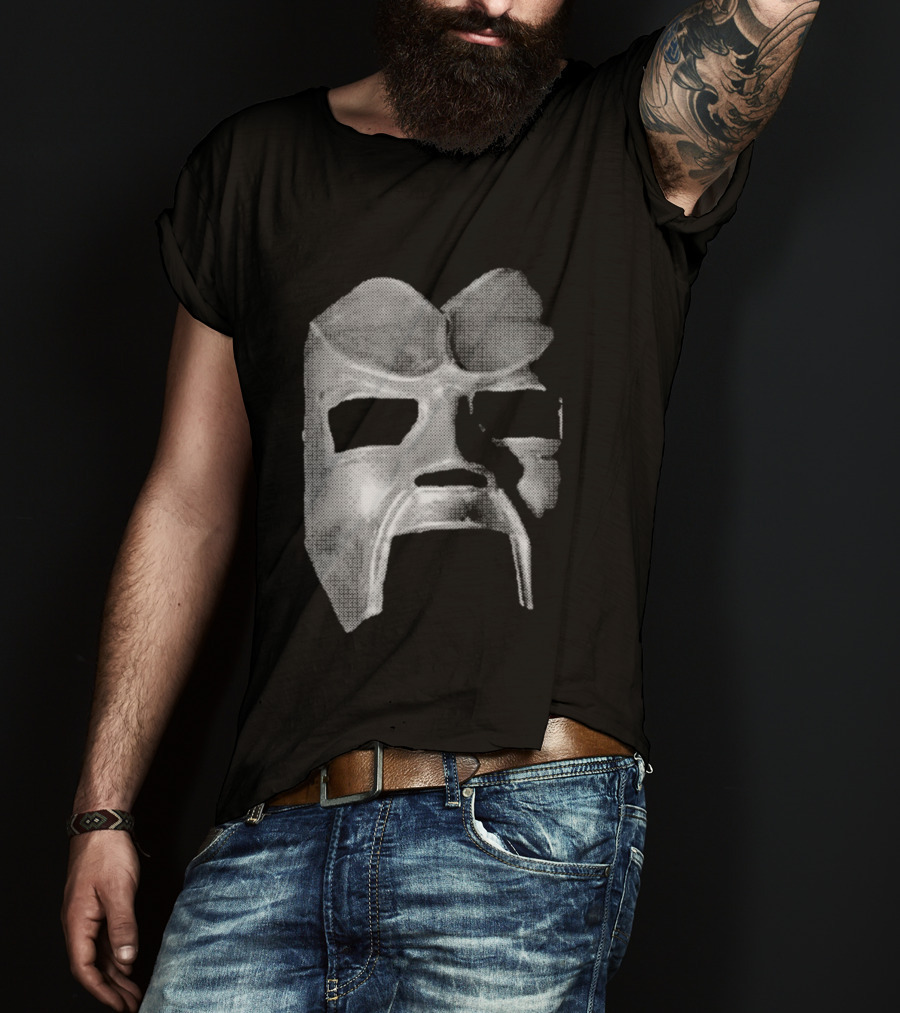 MF DOOM Doomsday 25 Mask Iconic Rap Legend T-Shirt