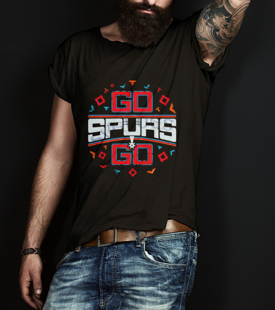 San Antonio Spurs Go Spurs Go Basketball Team Spirit T-Shirt
