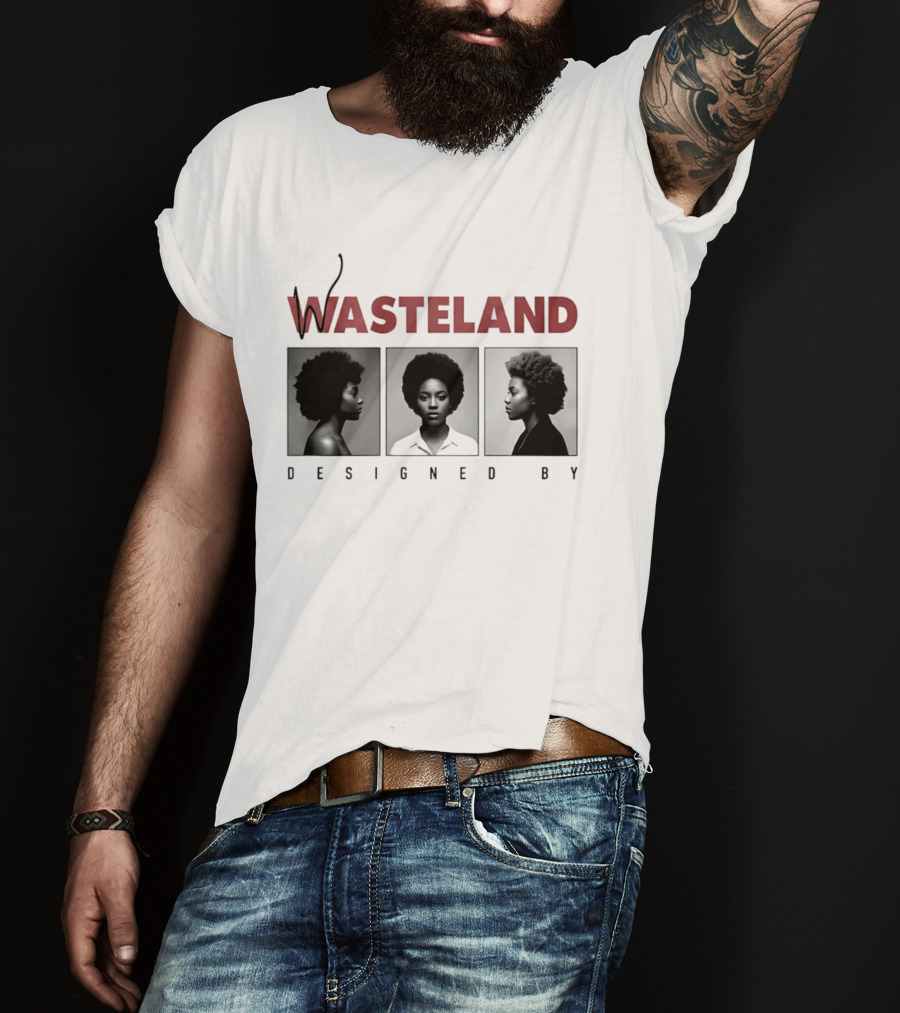Brent Faiyaz Wasteland Designed By Triple Portrait African American Woman T-Shirt