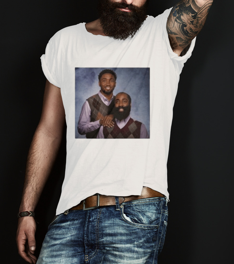 Donovan Mitchell James Harden Step Brothers T-Shirt