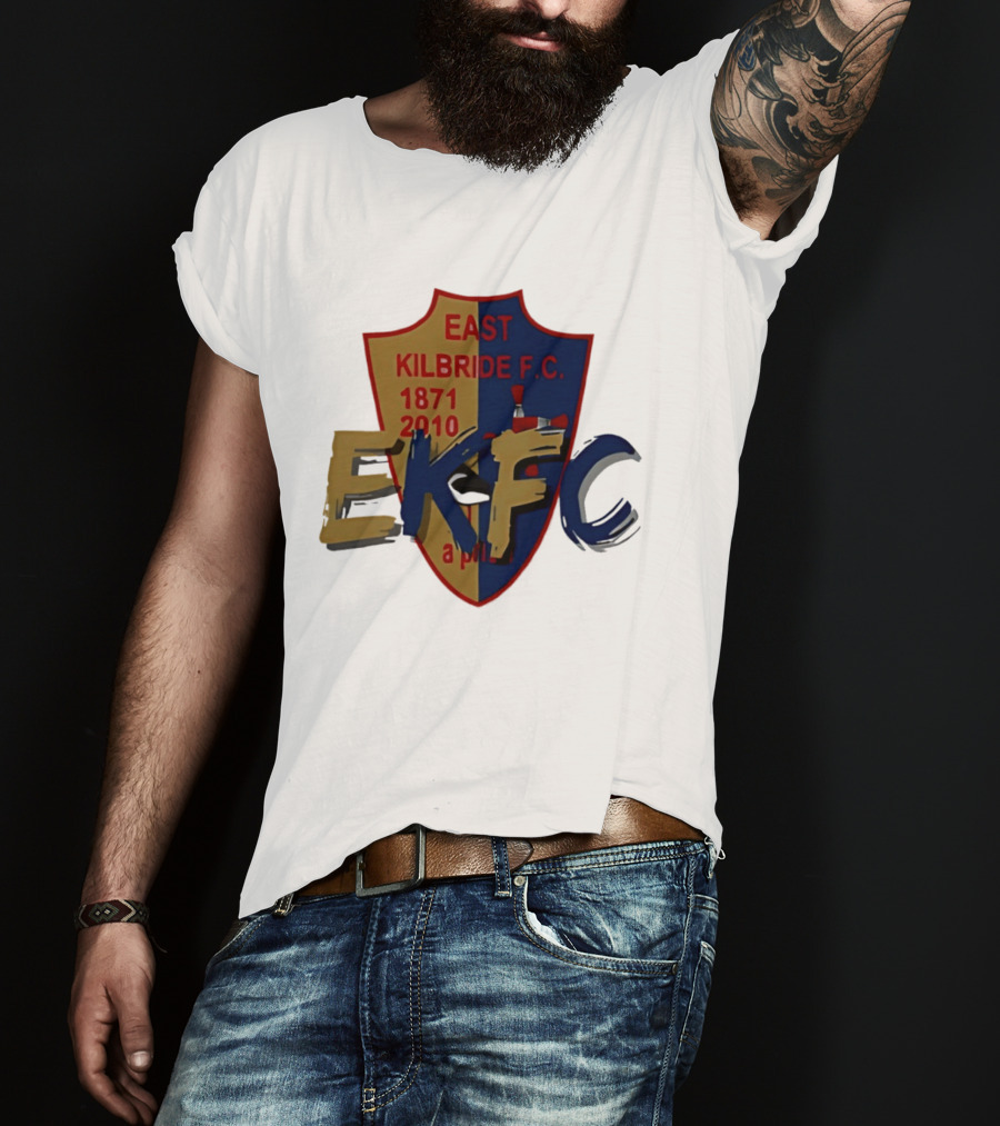 East Kilbride F.C. EKFC 1871 2010 Crest T-Shirt