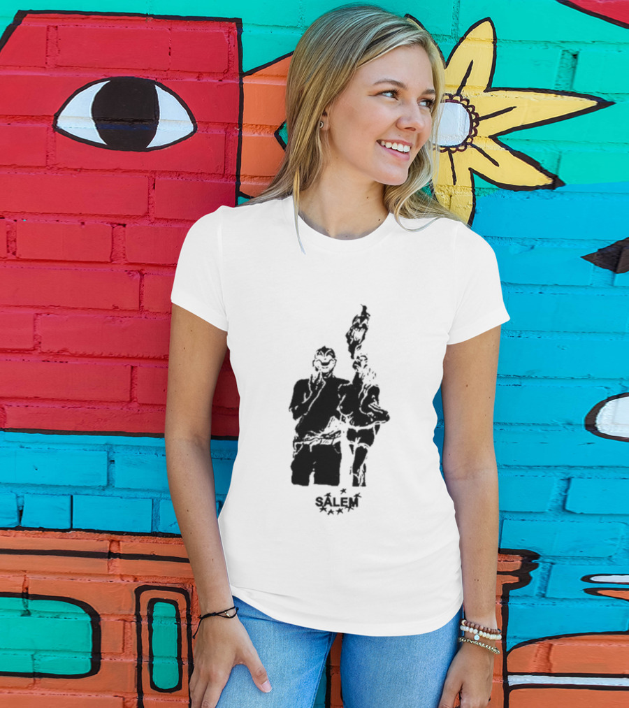 SALEM 2026 Witch Trials Halloween Festival Vintage Lantern T-Shirt